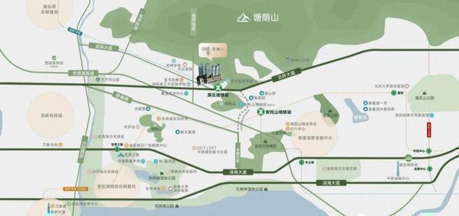 江南体育app方直珑樾山开辟商是深圳市龙廷房地产开辟有限公司(图5)