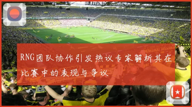 RNG团队协作引发热议专家解析其在比赛中的表现与争议
