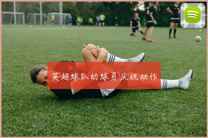 英超球队的球员庆祝动作