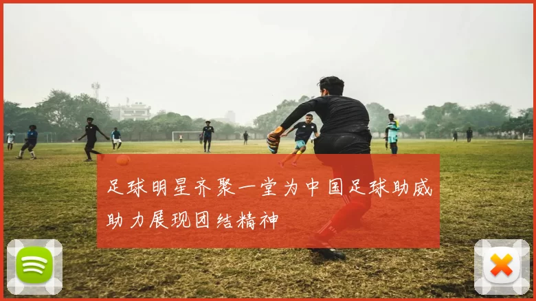 足球明星齐聚一堂为中国足球助威助力展现团结精神