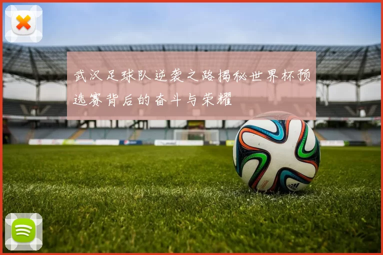 武汉足球队逆袭之路揭秘世界杯预选赛背后的奋斗与荣耀